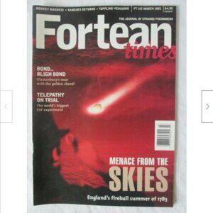 Fortean Times #143 Magazine March 2001 Journal Strange Phenomena Bligh Bond ESP